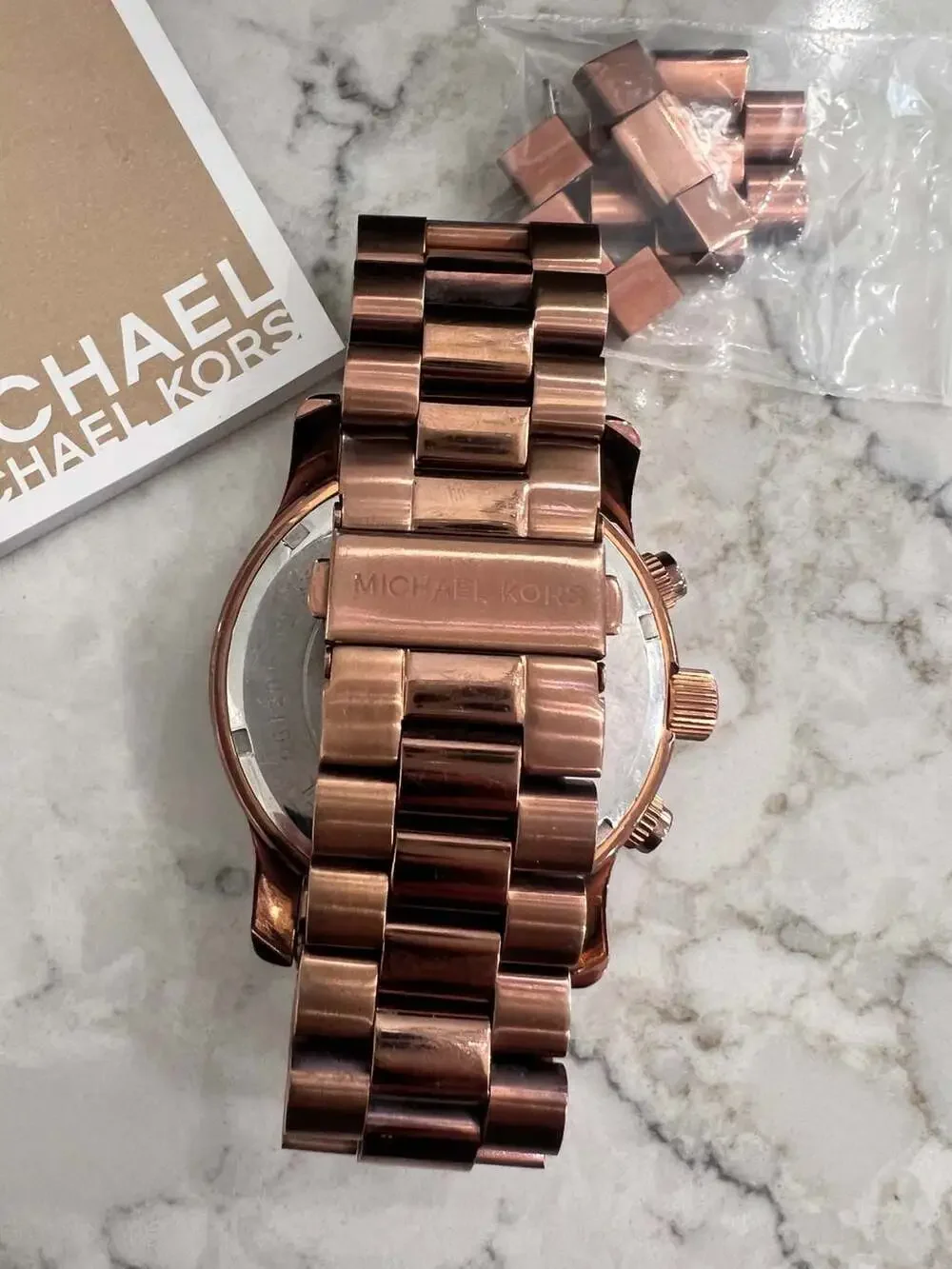 Michael Kors Rose Gold Chronograph Watch
